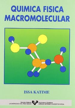 portada Química Física Macromolecular (Manuales Universitarios - Unibertsitateko Eskuliburuak) (in Spanish)