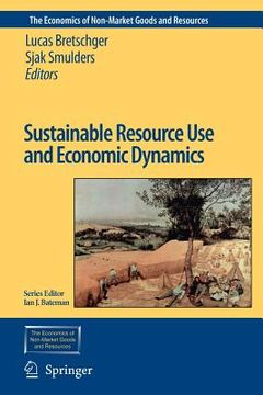 portada sustainable resource use and economic dynamics (en Inglés)