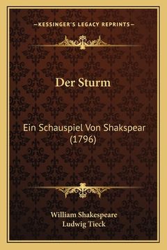 portada Der Sturm: Ein Schauspiel Von Shakspear (1796) (in German)