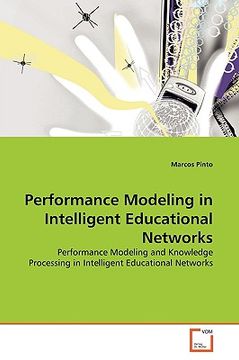 portada performance modeling in intelligent educational networks (in English)
