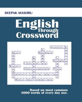 portada English Through Crossword: Based on most common 3000 words of every day use. (English Through Puzzle) (Volume 1)