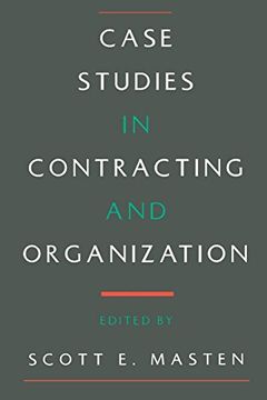 portada Case Studies in Contracting and Organization (in English)