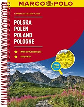 portada Poland Marco Polo Road Atlas (in German)