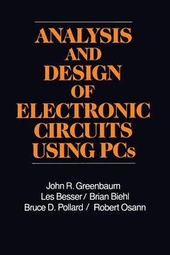 portada Analysis and Design of Electronic Circuits Using PCs