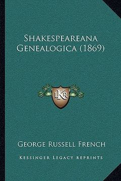 portada shakespeareana genealogica (1869) (in English)