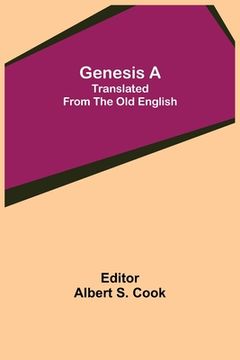 portada Genesis A; Translated from the Old English (en Inglés)