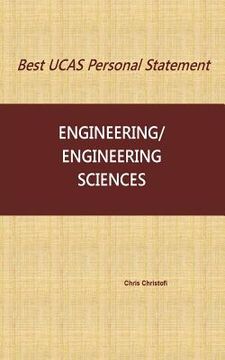 portada Best UCAS Personal Statement: Engineering/Engineering Sciences (en Inglés)