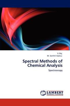 portada spectral methods of chemical analysis (en Inglés)