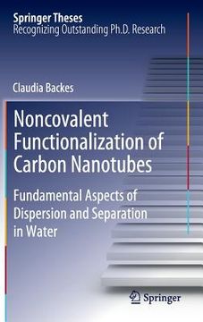 portada noncovalent functionalization of carbon nanotubes (en Inglés)