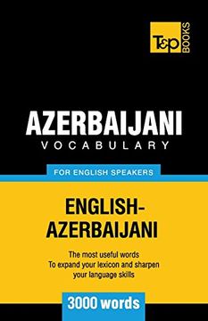 portada Azerbaijani vocabulary for English speakers - 3000 words