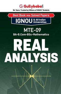 portada MTE-09 Real Analysis (in English)