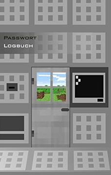 portada Das Passwort Logbuch für Minecraft Fans