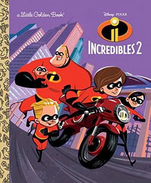 portada Incredibles 2 Little Golden Book (Disney (en Inglés)