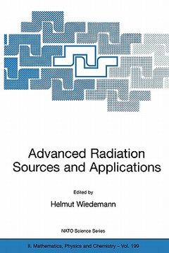 portada advanced radiation sources and applications (en Inglés)