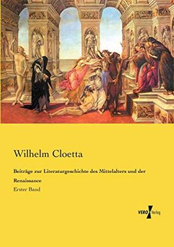 portada Beiträge zur Literaturgeschichte des Mittelalters und der Renaissance: Erster Band (en Alemán)