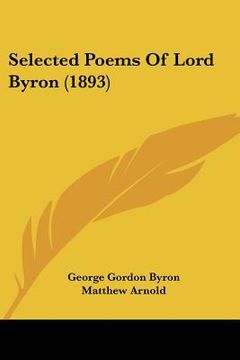 portada selected poems of lord byron (1893) (in English)