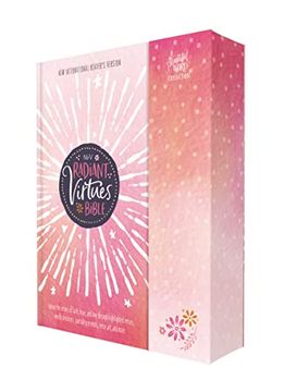 portada Nirv, Radiant Virtues Bible for Girls: A Beautiful Word Collection, Hardcover, Magnetic Closure, Comfort Print: Explore the Virtues of Faith, Hope, and Love (en Inglés)