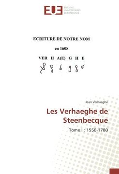 portada Les Verhaeghe de Steenbecque (OMN.UNIV.EUROP.)