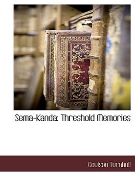 portada sema-kanda: threshold memories