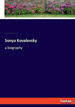 portada Sonya Kovalevsky: A Biography (in English)