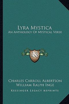 portada lyra mystica: an anthology of mystical verse