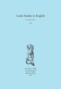 portada Leeds Studies in English 2018 (in English)