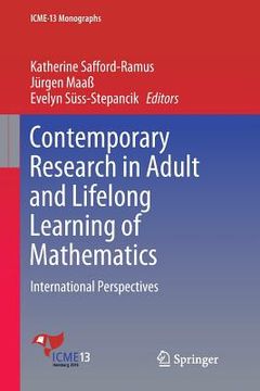 portada Contemporary Research in Adult and Lifelong Learning of Mathematics: International Perspectives (en Inglés)