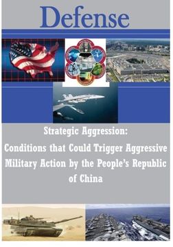portada Strategic Aggression - Conditions that Could Trigger Aggressive Military Action by the People's Republic of China