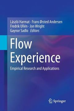 portada Flow Experience: Empirical Research and Applications