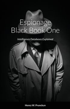 portada Espionage Black Book One (en Inglés)