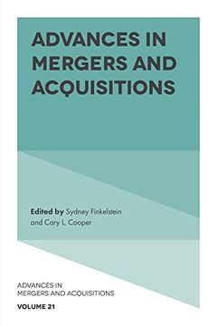 portada Advances in Mergers and Acquisitions (en Inglés)