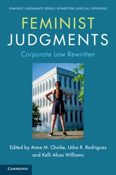 portada Feminist Judgments: Corporate law Rewritten (Feminist Judgment Series: Rewritten Judicial Opinions) (en Inglés)