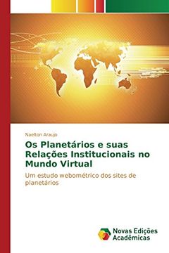 portada Os Planetários e suas Relações Institucionais no Mundo Virtual
