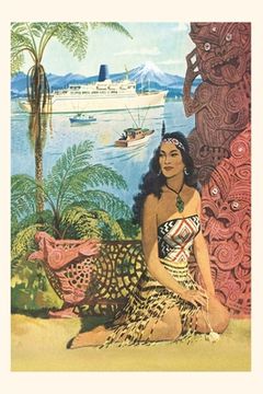 portada Vintage Journal Island Maiden, Ship (en Inglés)