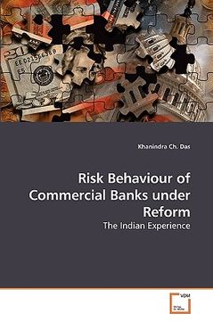 portada risk behaviour of commercial banks under reform (in English)