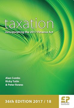 portada Taxation - Incorporating the 2017 Finance act 2017