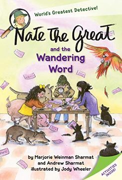 portada Nate the Great and the Wandering Word (en Inglés)