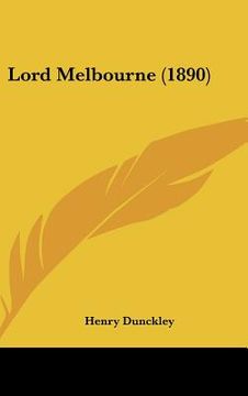 portada lord melbourne (1890) (in English)