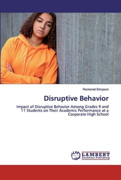 portada Disruptive Behavior (en Inglés)