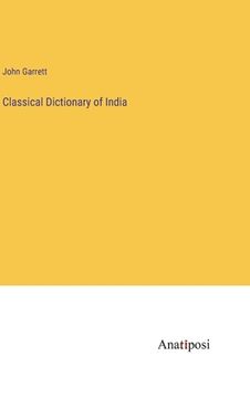 portada Classical Dictionary of India (en Inglés)