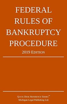 portada Federal Rules of Bankruptcy Procedure; 2019 Edition: With Statutory Supplement 