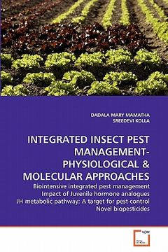 portada integrated insect pest management-physiological & molecular approaches (en Inglés)