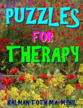portada Puzzles for Therapy: 133 Large Print Word Search Puzzles (in English)