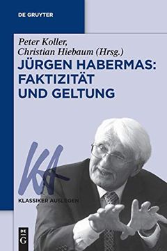 portada Jurgen Habermas: Faktizitat und Geltung (en Alemán)