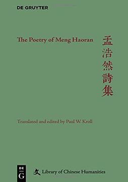portada The Poetry of Meng Haoran (Library of Chinese Humanities) (en Inglés)