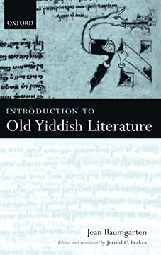 portada Introduction to old Yiddish Literature (in English)