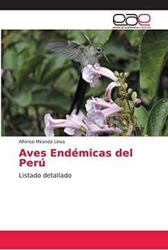 portada Aves Endémicas del Perú: Listado Detallado