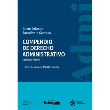 portada Compendio de Derecho Administrativo. Segunda edición