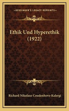 portada Ethik Und Hyperethik (1922) (en Alemán)