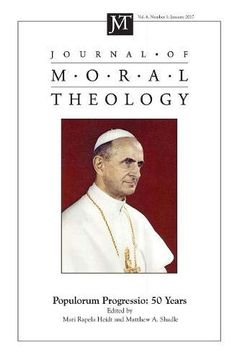 portada Journal of Moral Theology, Volume 6, Number 1 (en Inglés)